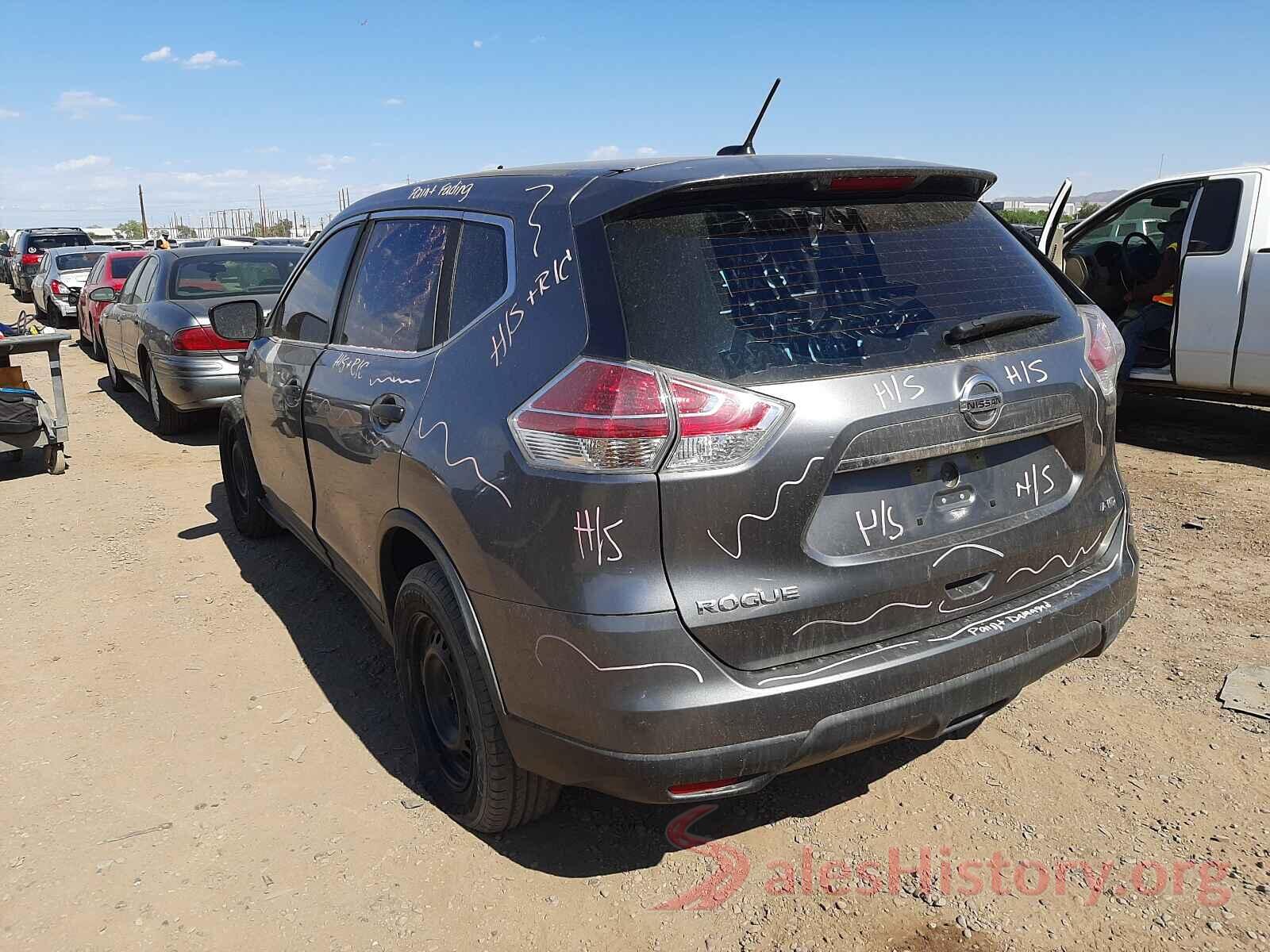 KNMAT2MV4GP672514 2016 NISSAN ROGUE