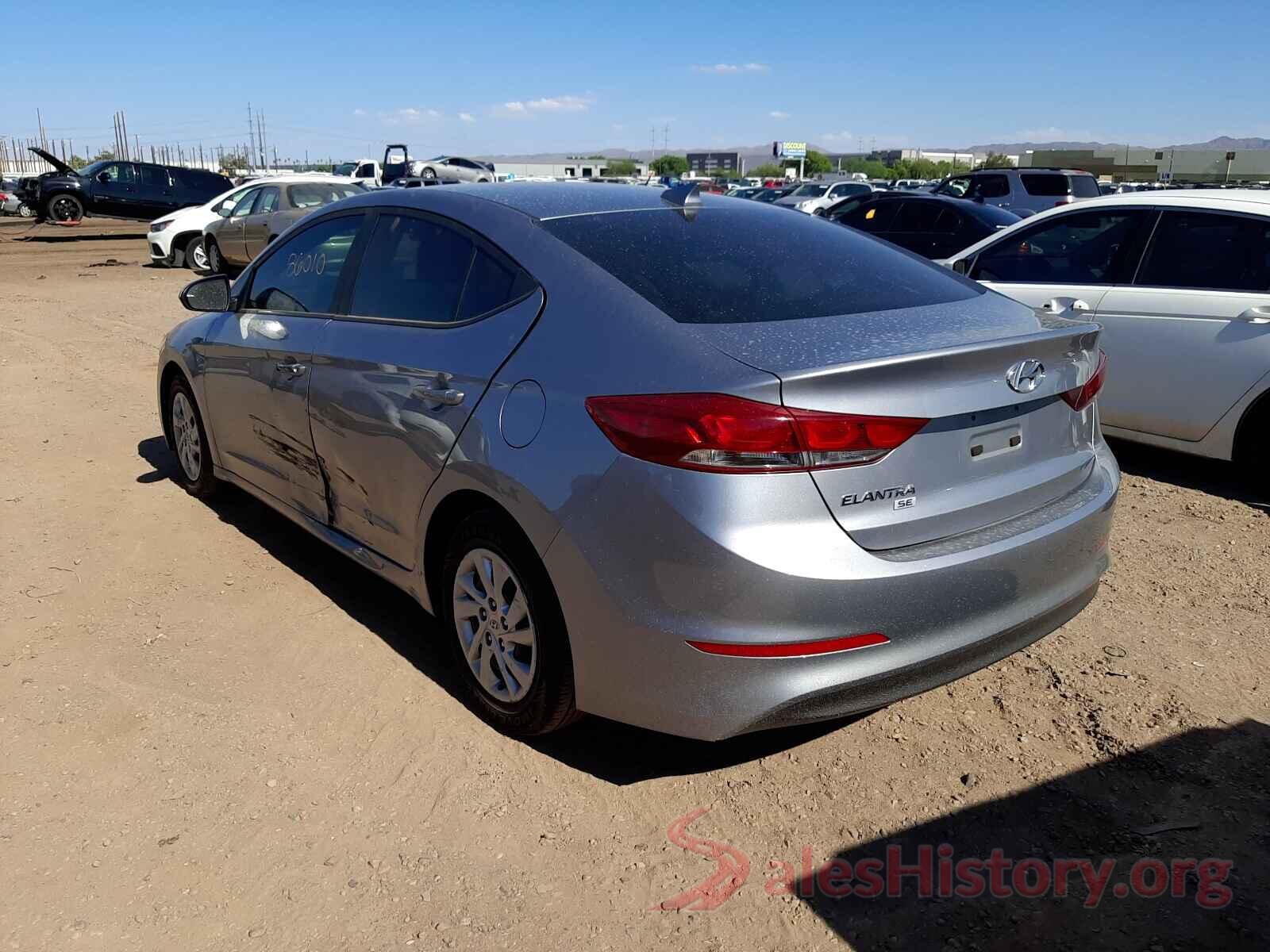 5NPD74LF1HH153943 2017 HYUNDAI ELANTRA