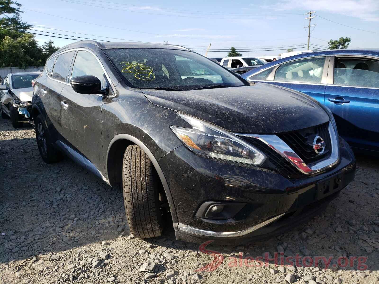 5N1AZ2MHXJN157878 2018 NISSAN MURANO