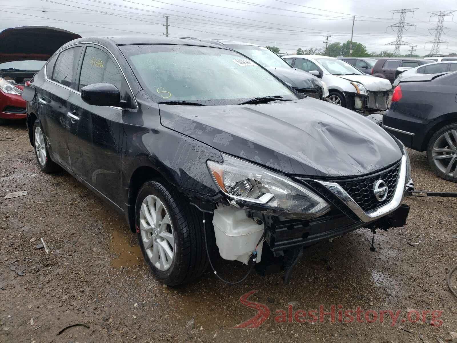 3N1AB7AP7KL605550 2019 NISSAN SENTRA