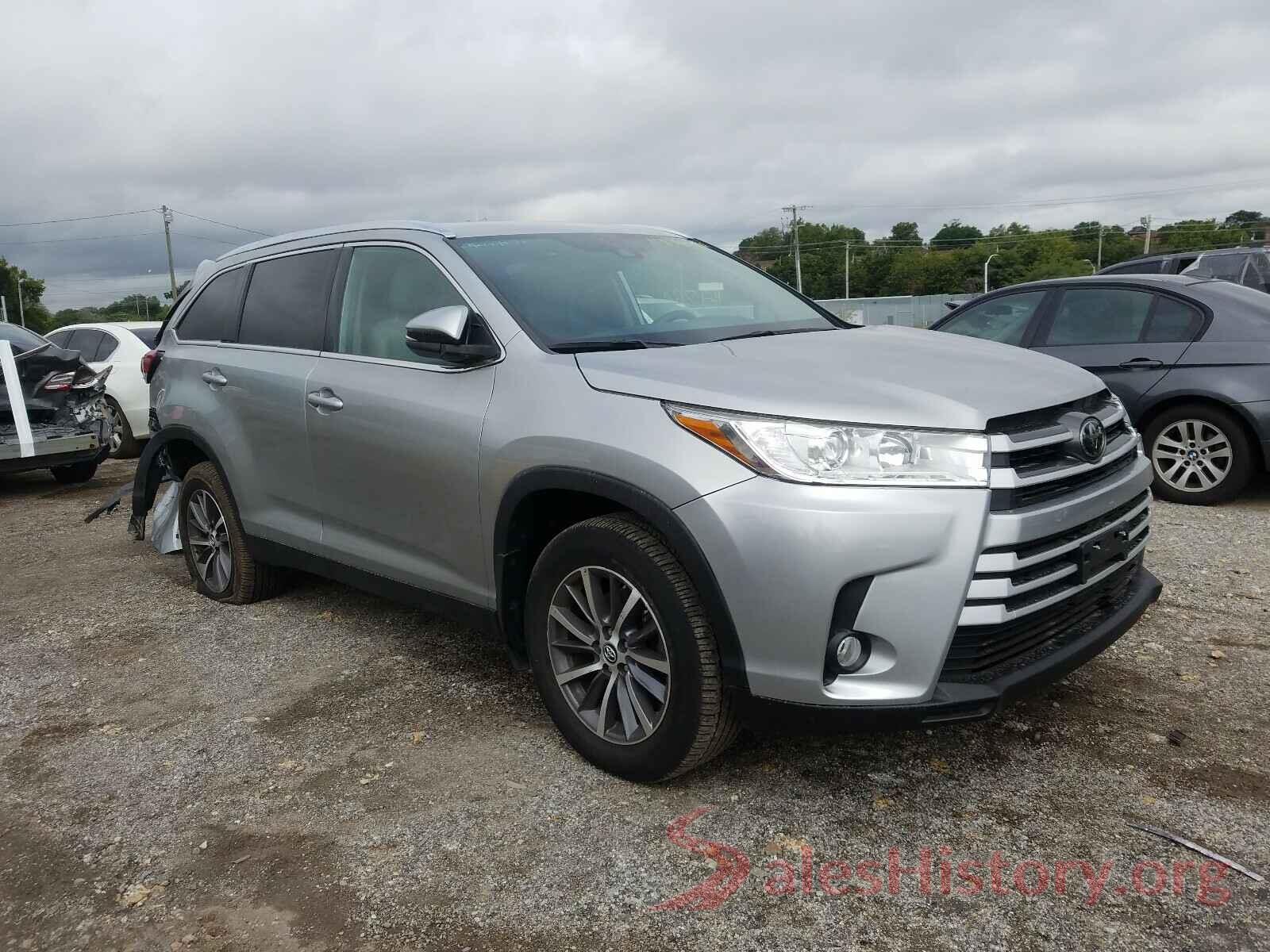 5TDJZRFH8KS578665 2019 TOYOTA HIGHLANDER