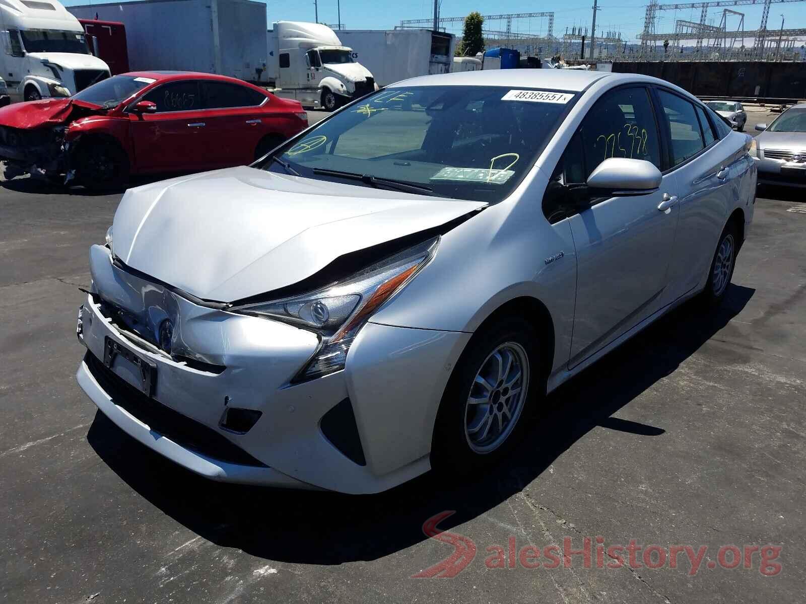 JTDKBRFU0H3577025 2017 TOYOTA PRIUS