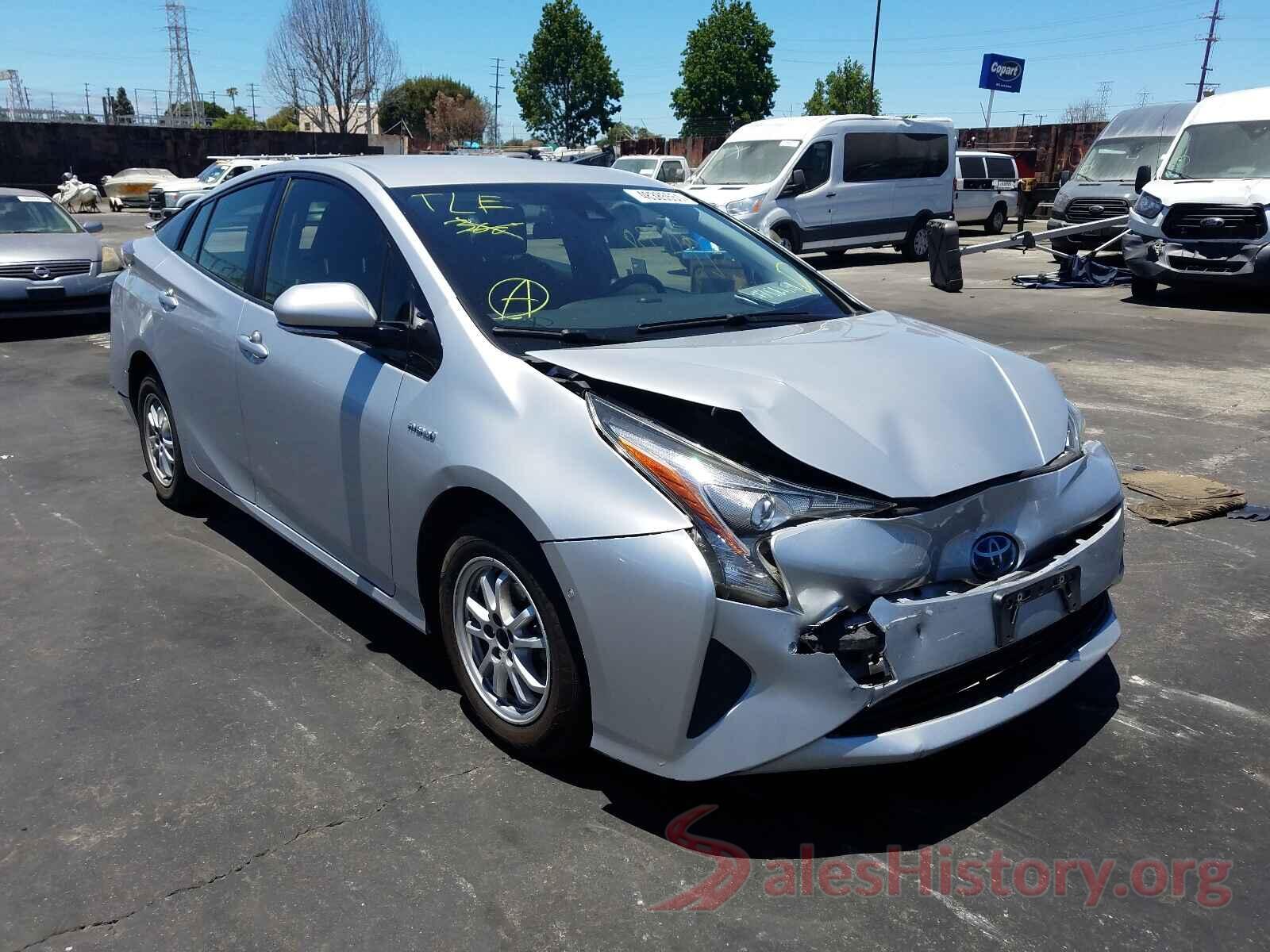 JTDKBRFU0H3577025 2017 TOYOTA PRIUS