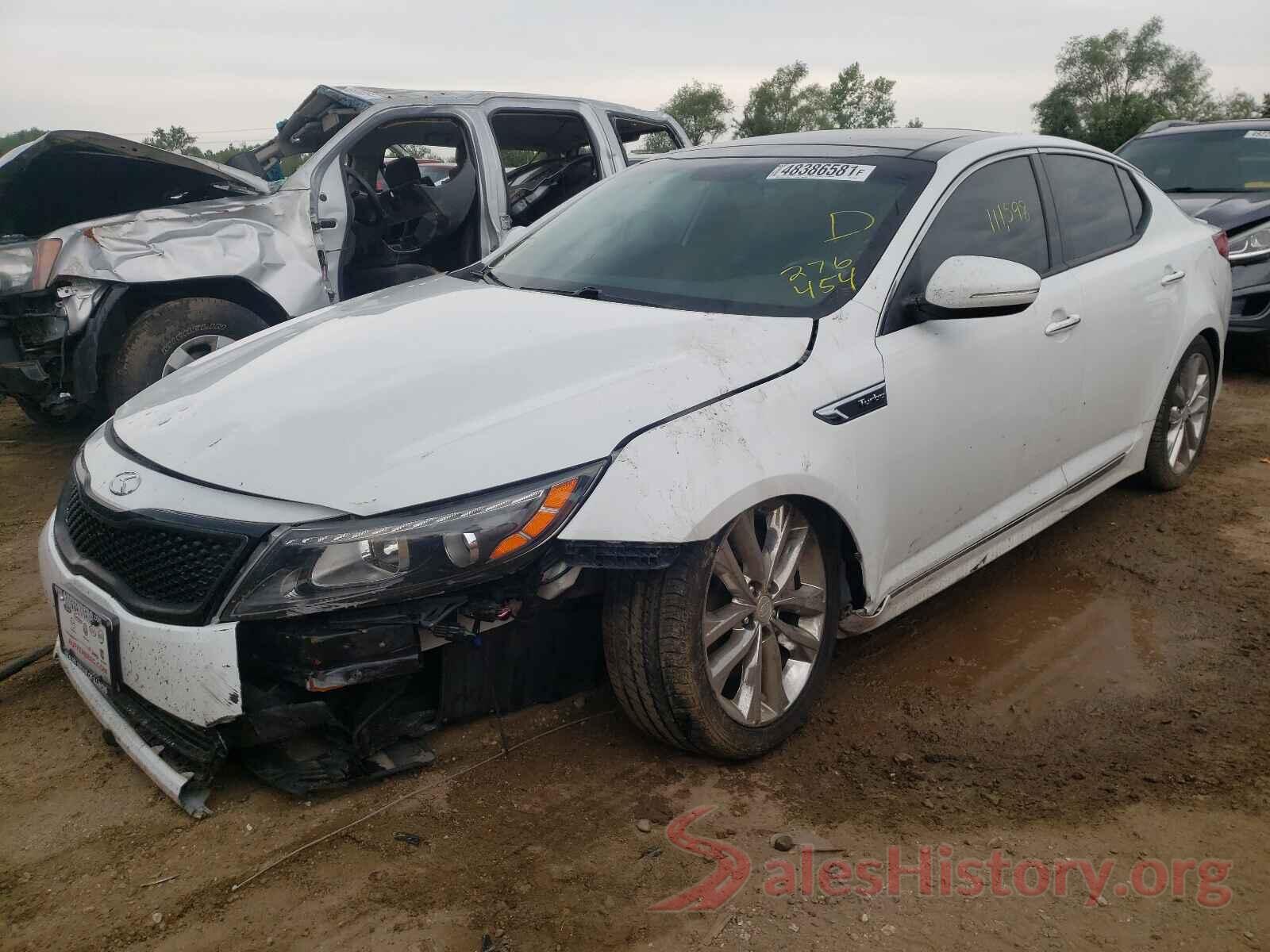 5XXGR4A67EG276454 2014 KIA OPTIMA