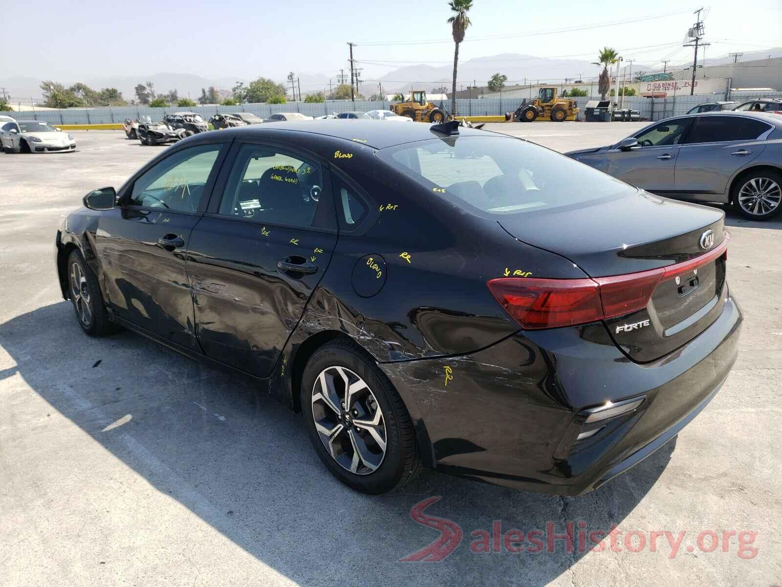 3KPF24AD8LE174813 2020 KIA FORTE