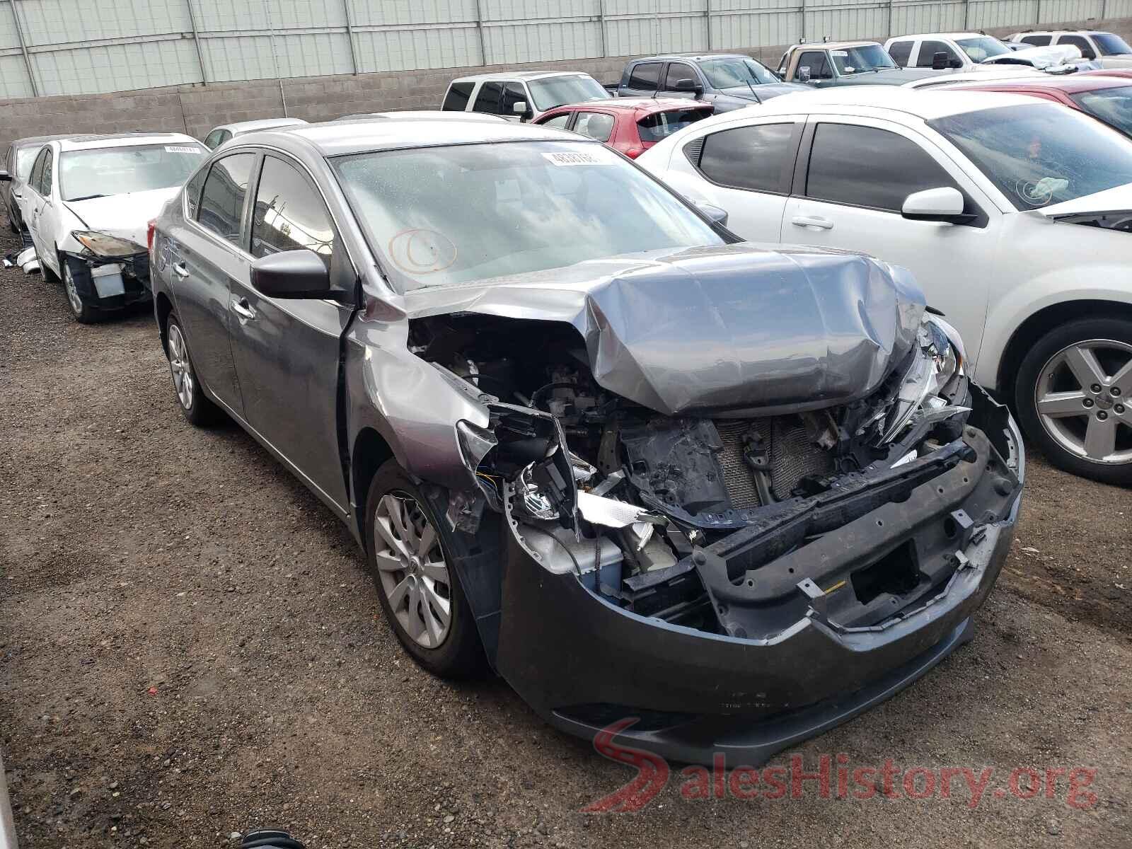 3N1AB7AP3GY285668 2016 NISSAN SENTRA