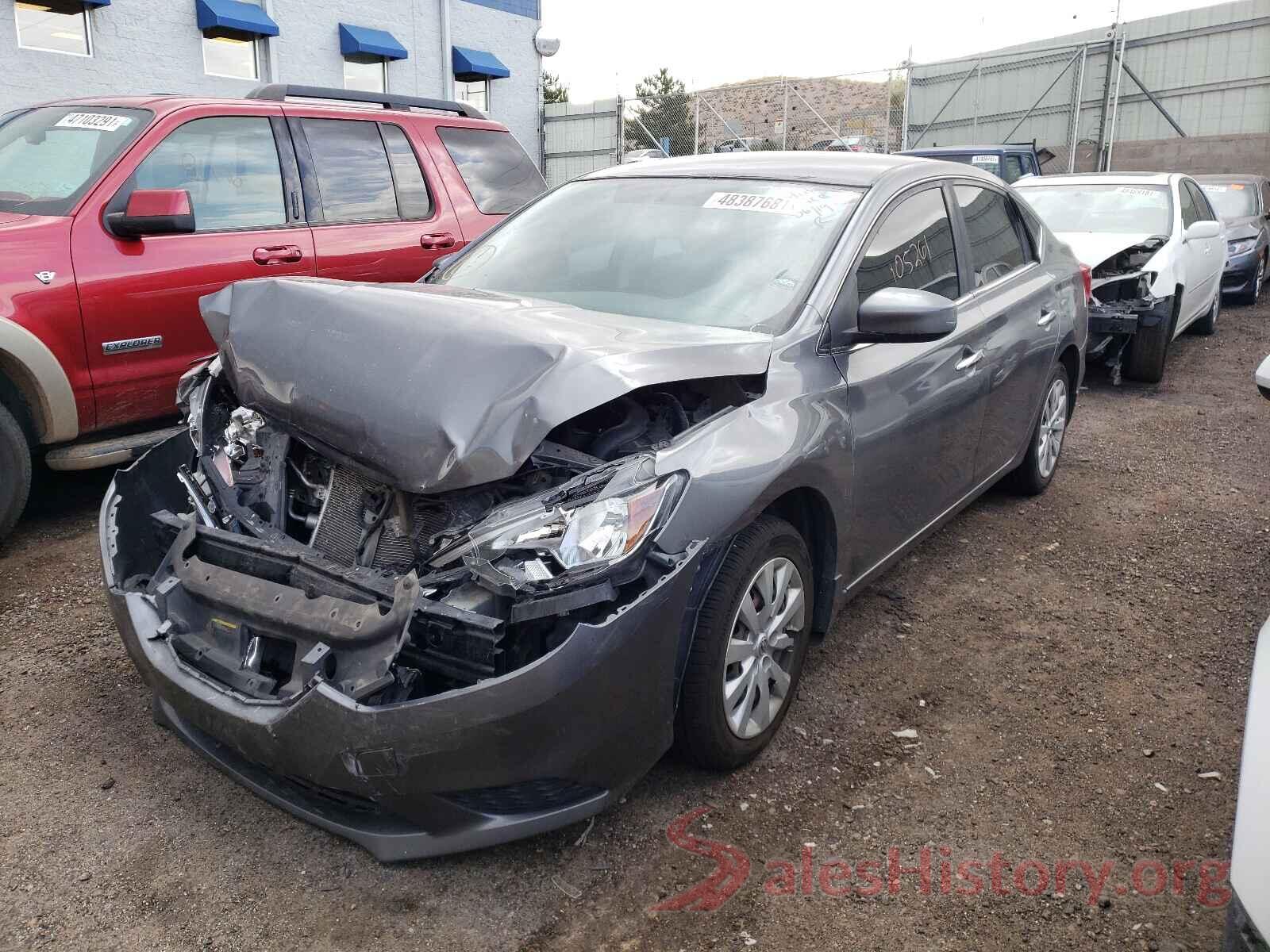 3N1AB7AP3GY285668 2016 NISSAN SENTRA