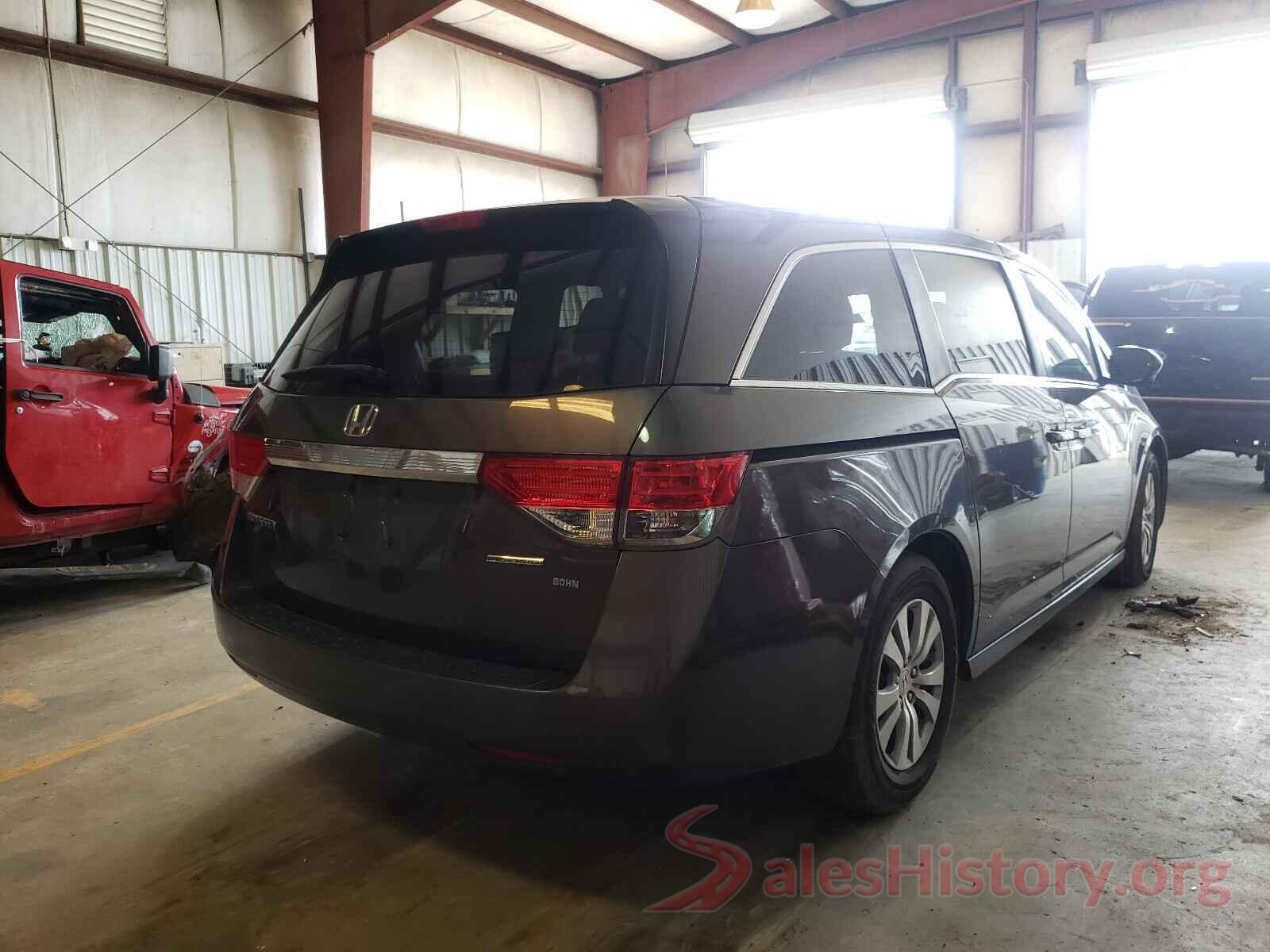 5FNRL5H34GB007734 2016 HONDA ODYSSEY