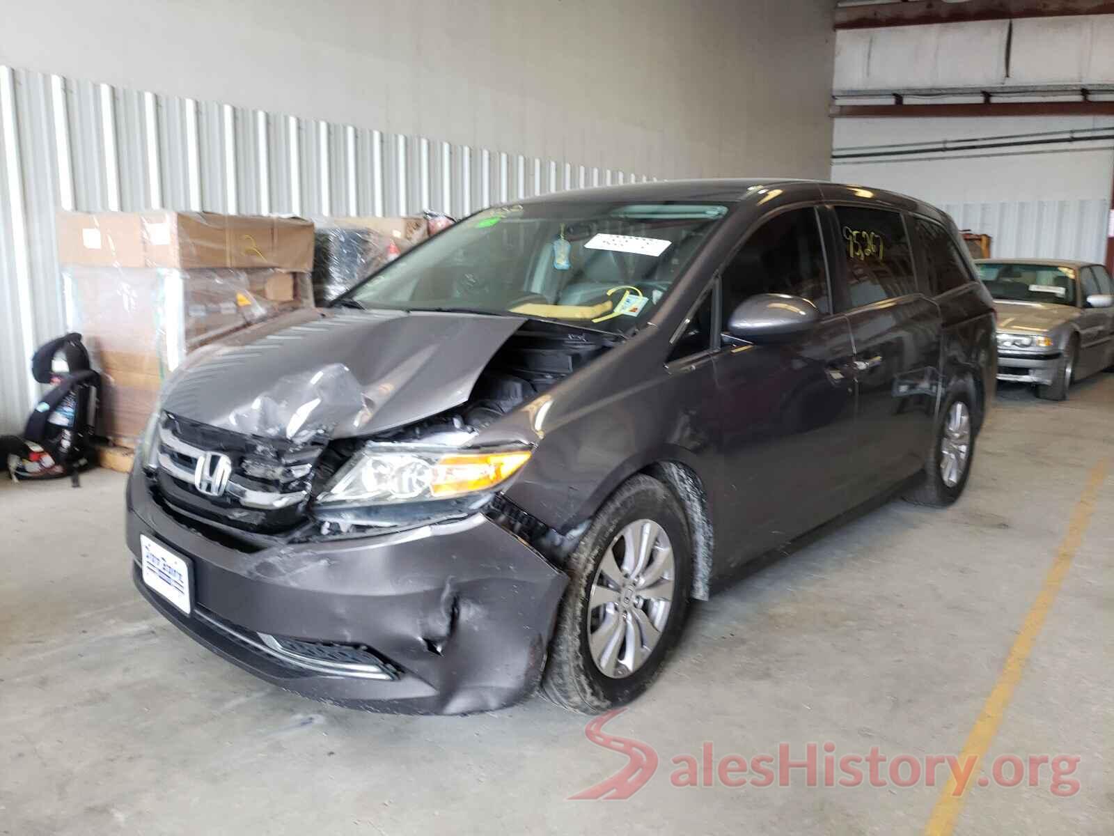 5FNRL5H34GB007734 2016 HONDA ODYSSEY