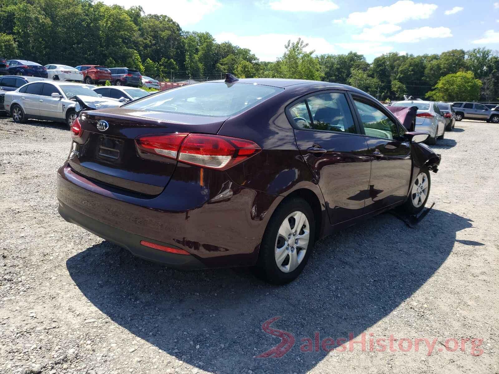 3KPFL4A75HE077129 2017 KIA FORTE