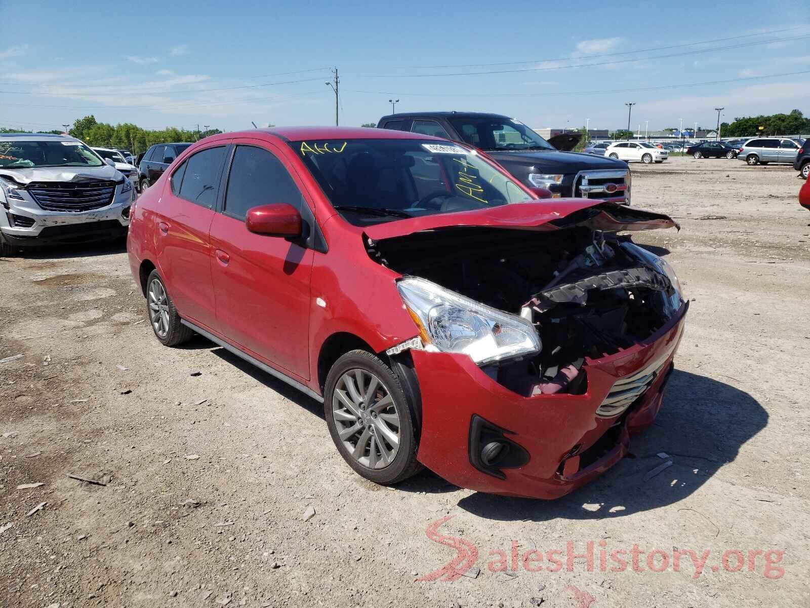 ML32F3FJ0KHF00484 2019 MITSUBISHI MIRAGE