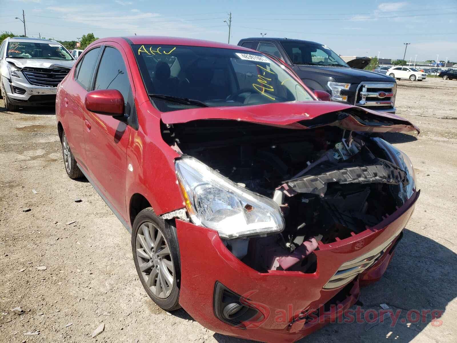 ML32F3FJ0KHF00484 2019 MITSUBISHI MIRAGE