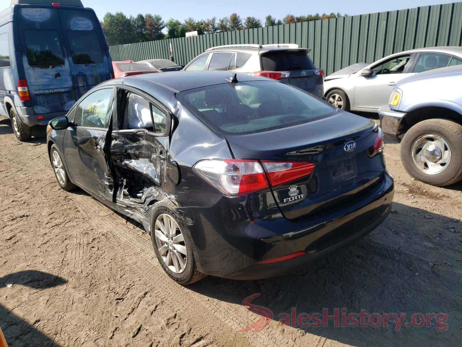 KNAFX4A69G5472675 2016 KIA FORTE