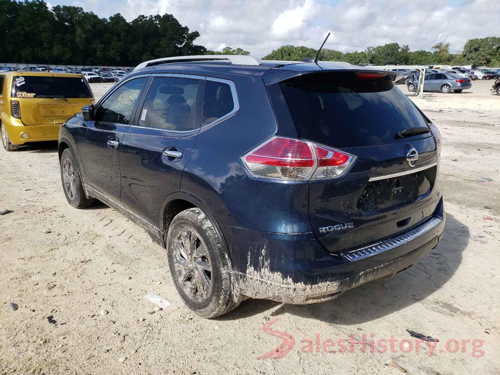 5N1AT2MTXGC851657 2016 NISSAN ROGUE