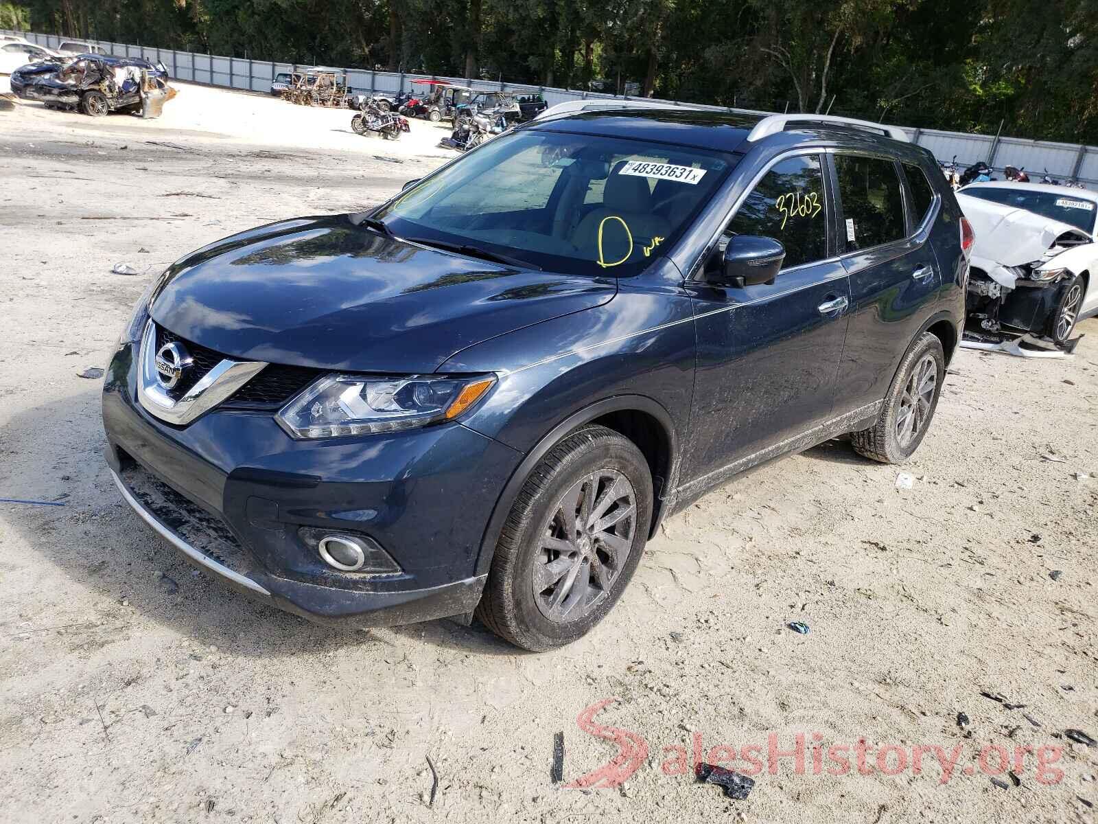 5N1AT2MTXGC851657 2016 NISSAN ROGUE