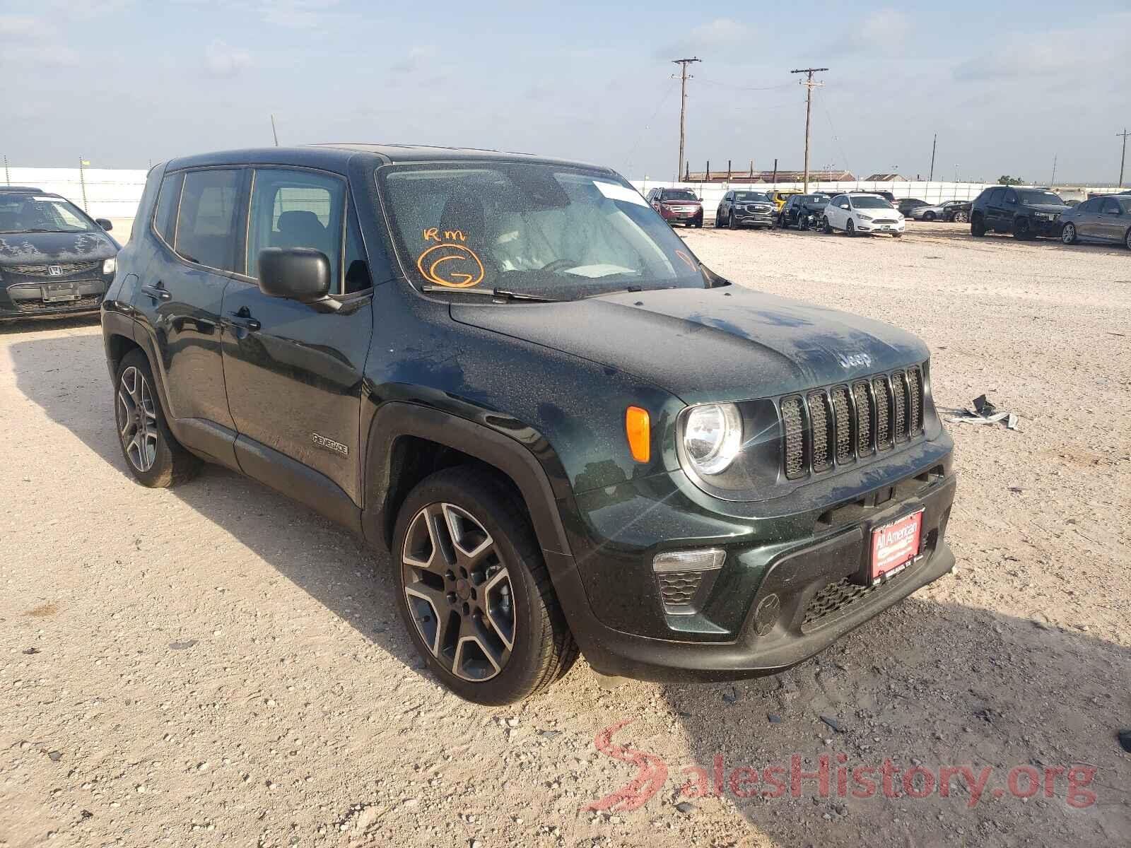 ZACNJCAB2MPM19002 2021 JEEP RENEGADE