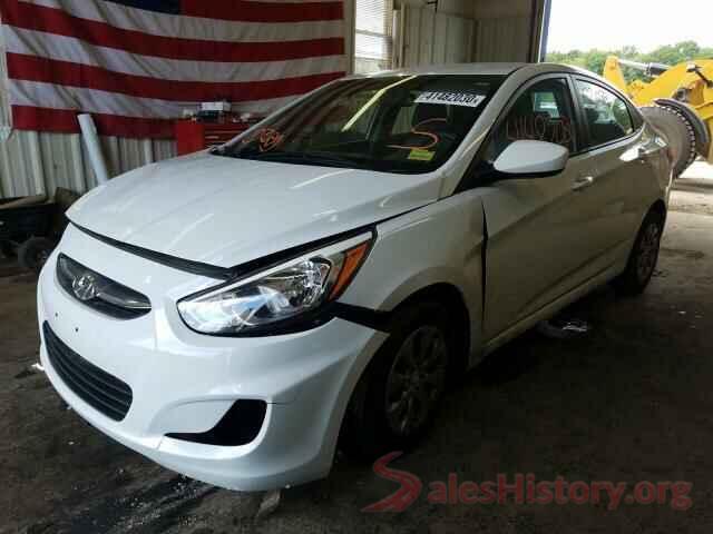 KMHCT4AEXHU376307 2017 HYUNDAI ACCENT