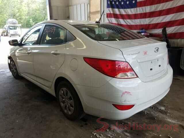 KMHCT4AEXHU376307 2017 HYUNDAI ACCENT