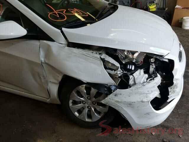 KMHCT4AEXHU376307 2017 HYUNDAI ACCENT