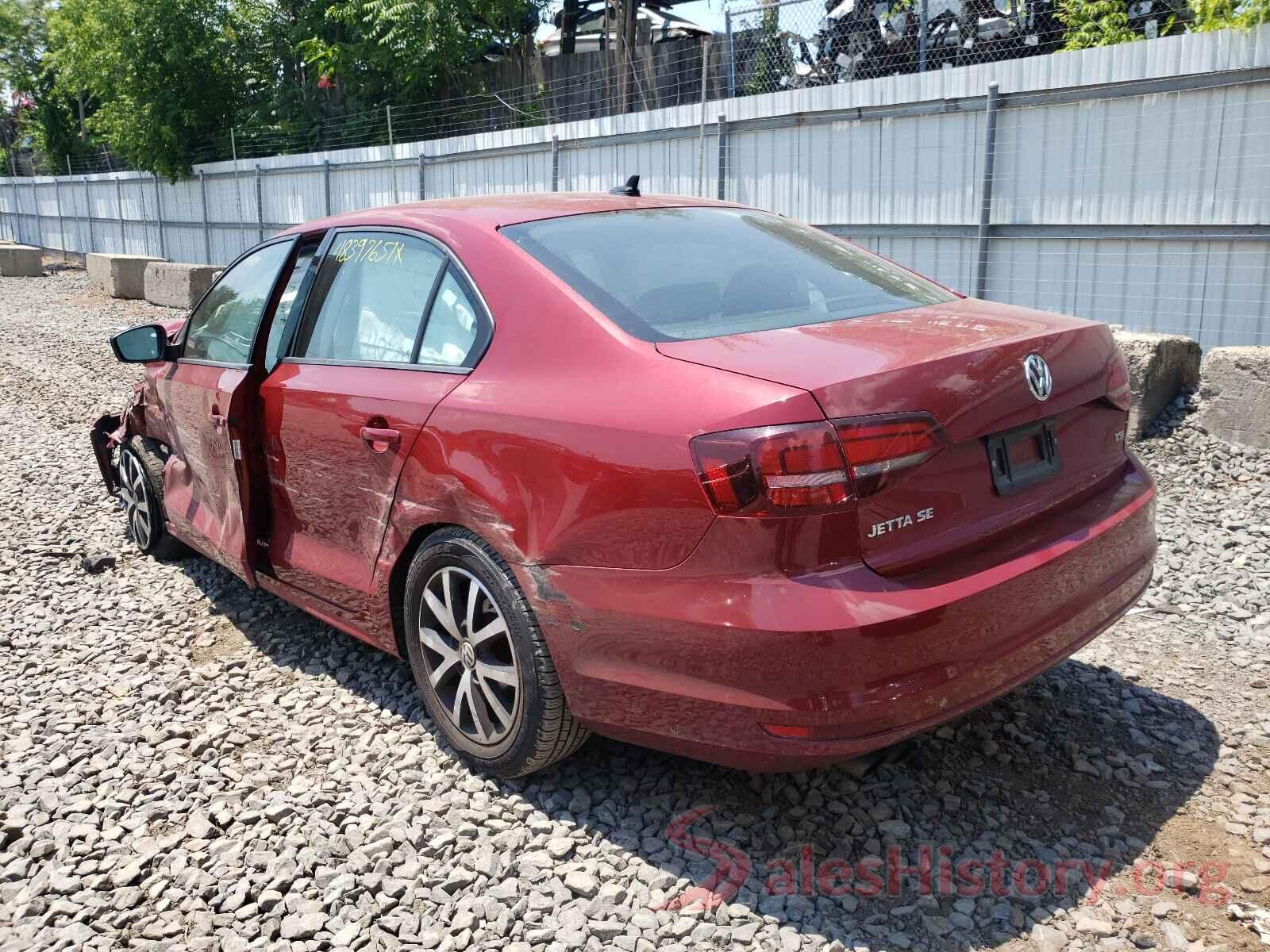 3VWD67AJ7GM390079 2016 VOLKSWAGEN JETTA