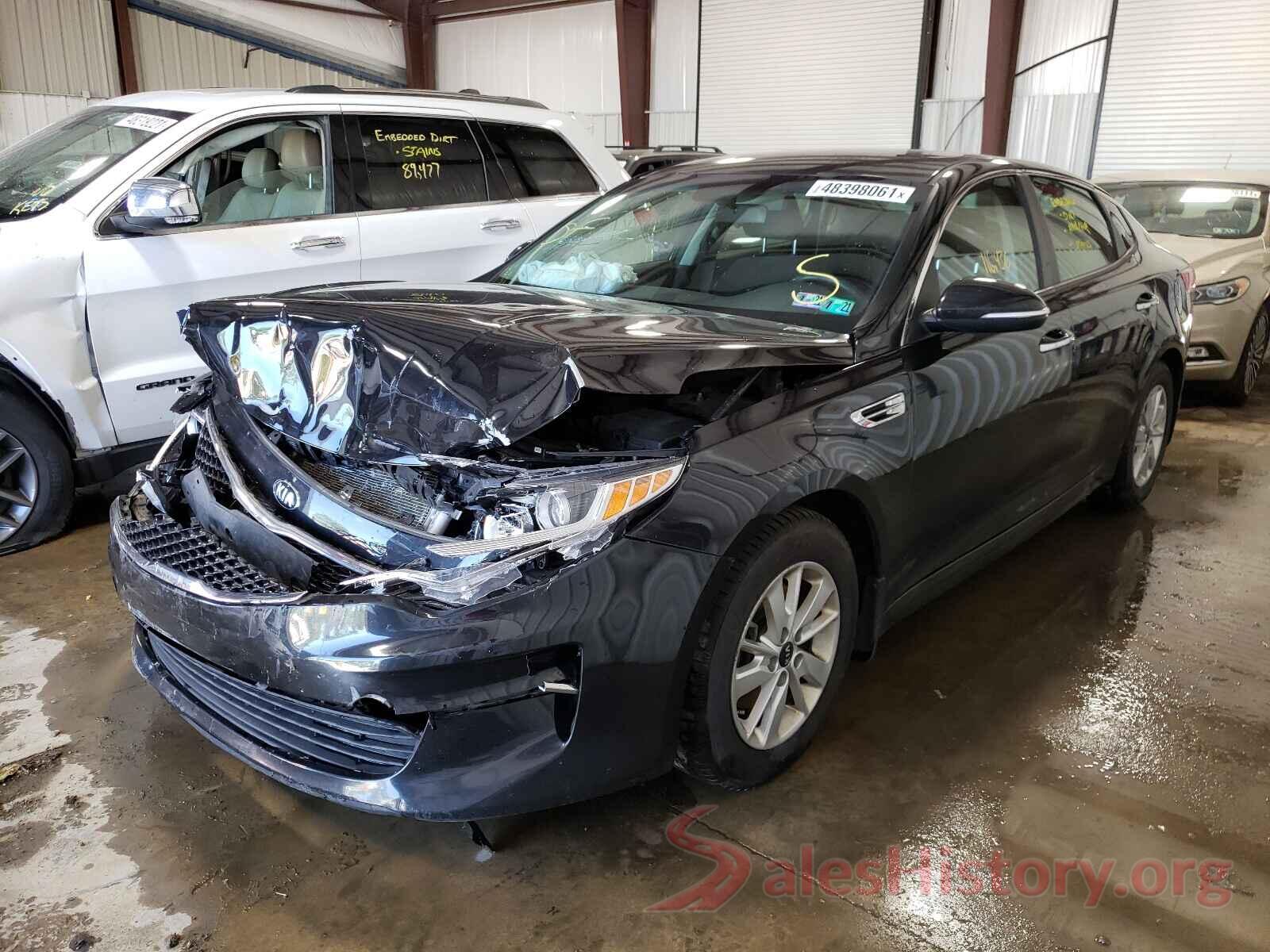 KNAGT4L33H5132894 2017 KIA OPTIMA