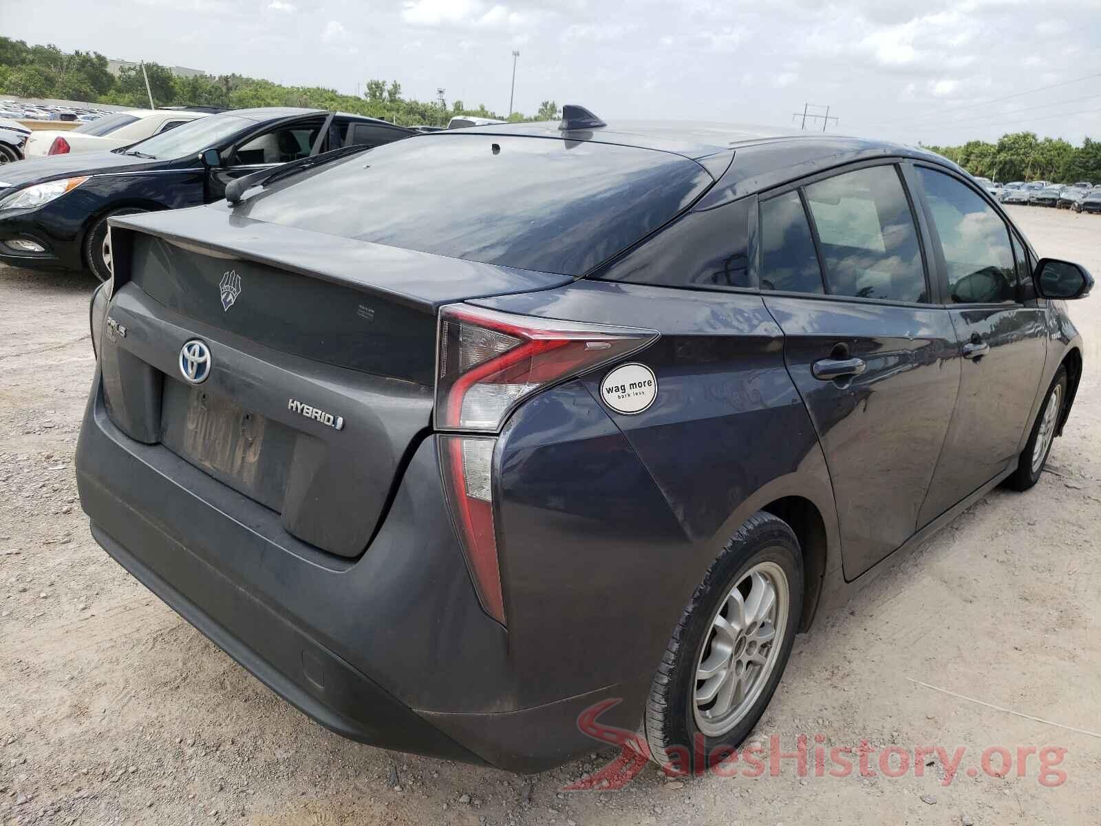 JTDKBRFU7H3548816 2017 TOYOTA PRIUS