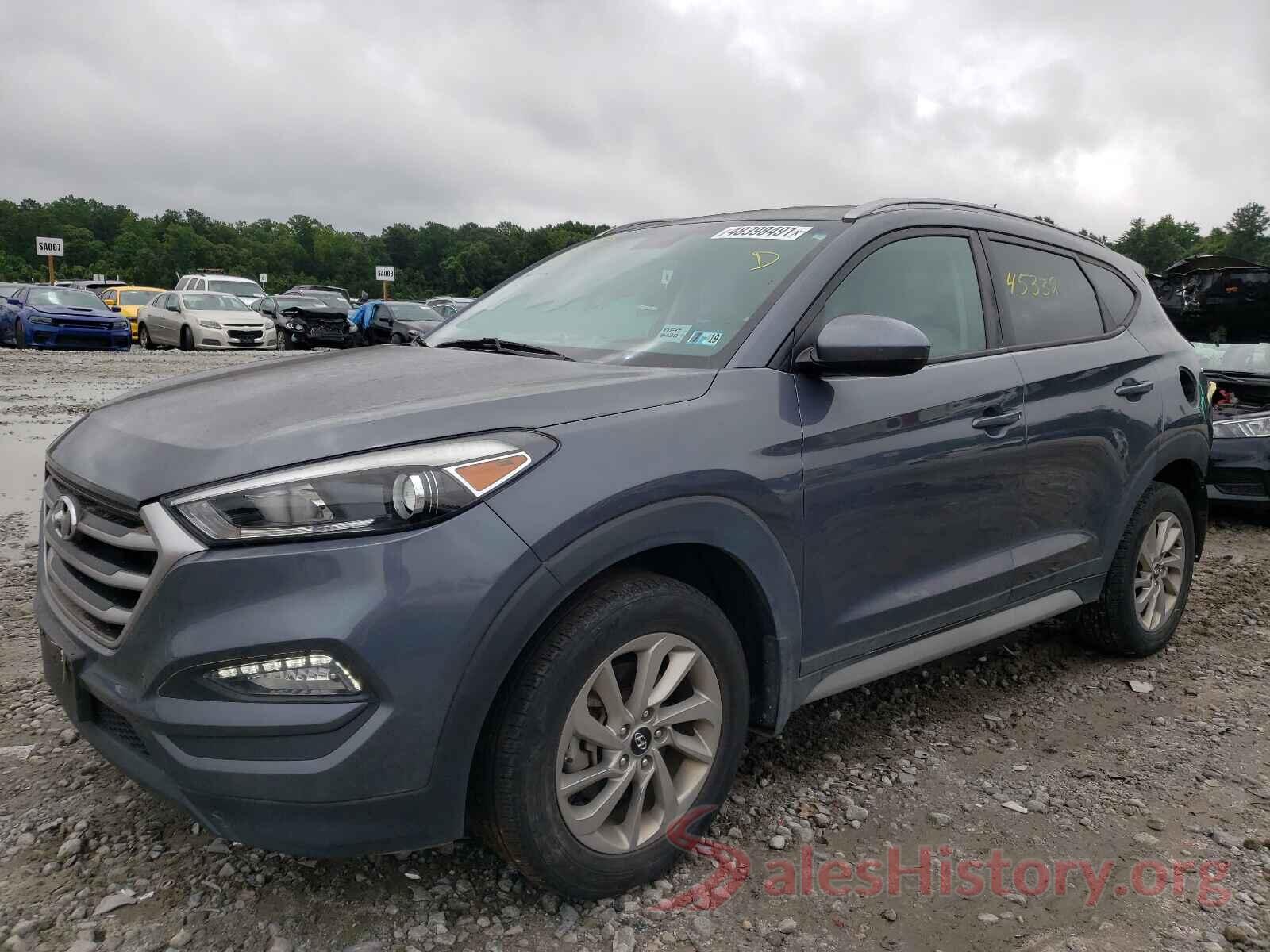 KM8J3CA47HU448380 2017 HYUNDAI TUCSON