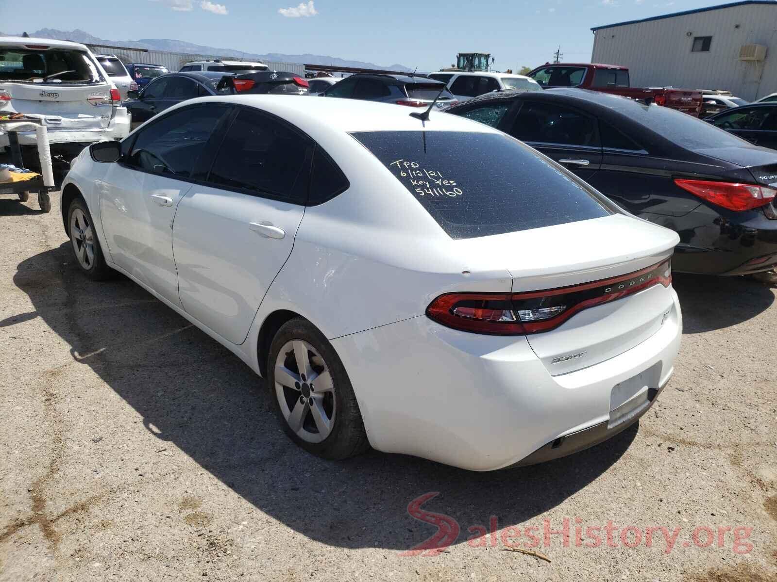 1C3CDFBAXGD635051 2016 DODGE DART