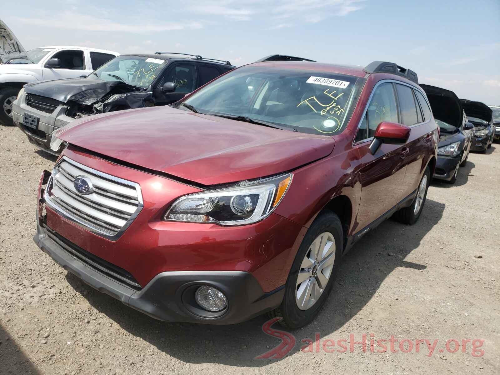 4S4BSBECXG3226763 2016 SUBARU OUTBACK