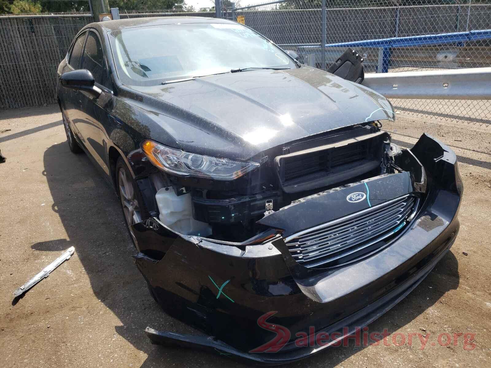 3FA6P0HD8HR380025 2017 FORD FUSION