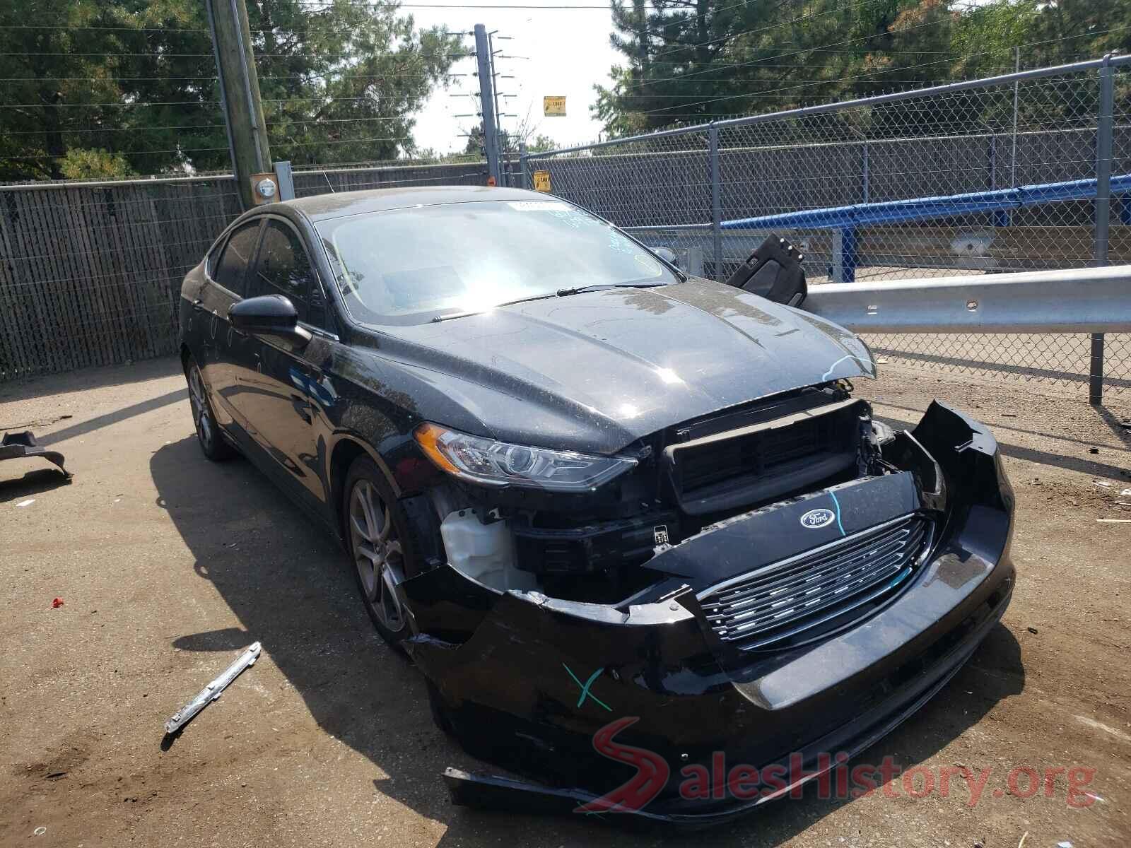 3FA6P0HD8HR380025 2017 FORD FUSION