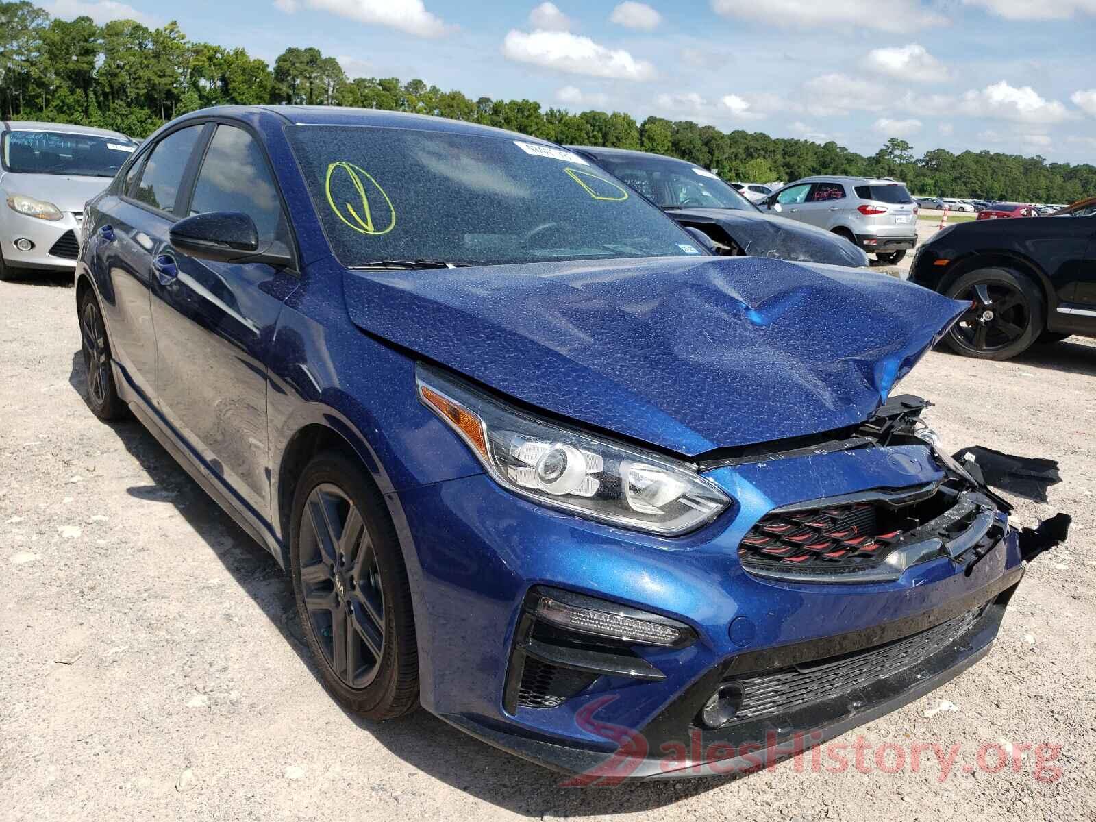 3KPF34AD8ME296117 2021 KIA FORTE