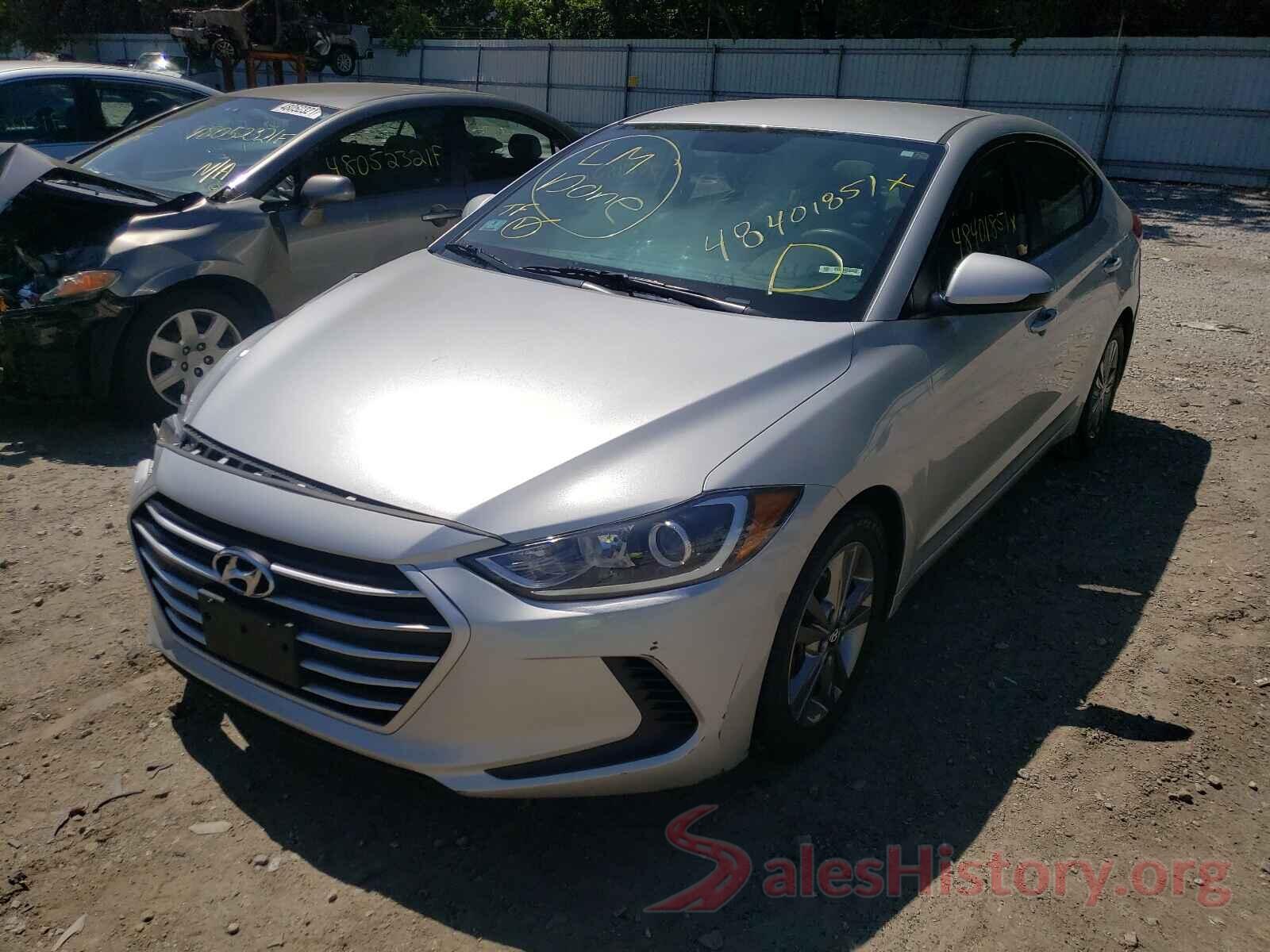 5NPD84LF2JH338618 2018 HYUNDAI ELANTRA