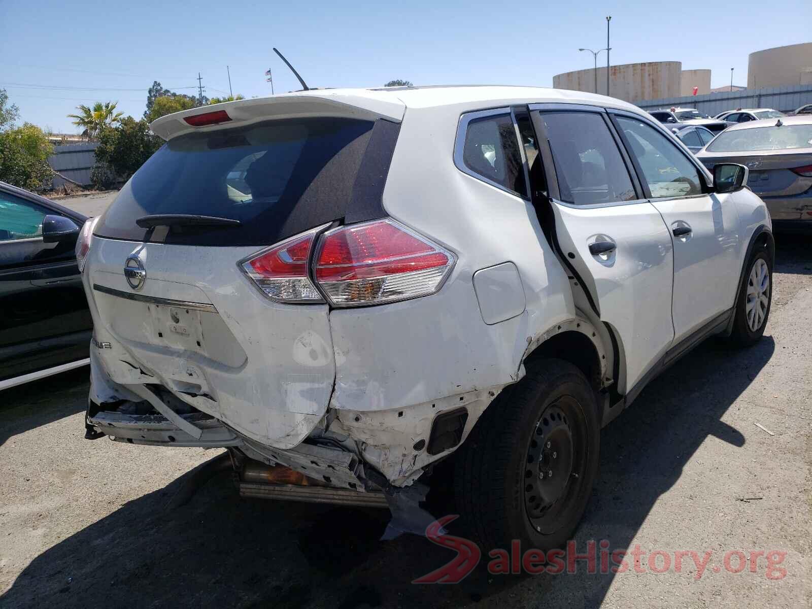 KNMAT2MT4GP613137 2016 NISSAN ROGUE