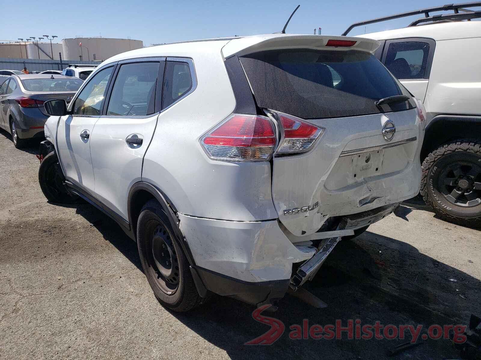 KNMAT2MT4GP613137 2016 NISSAN ROGUE