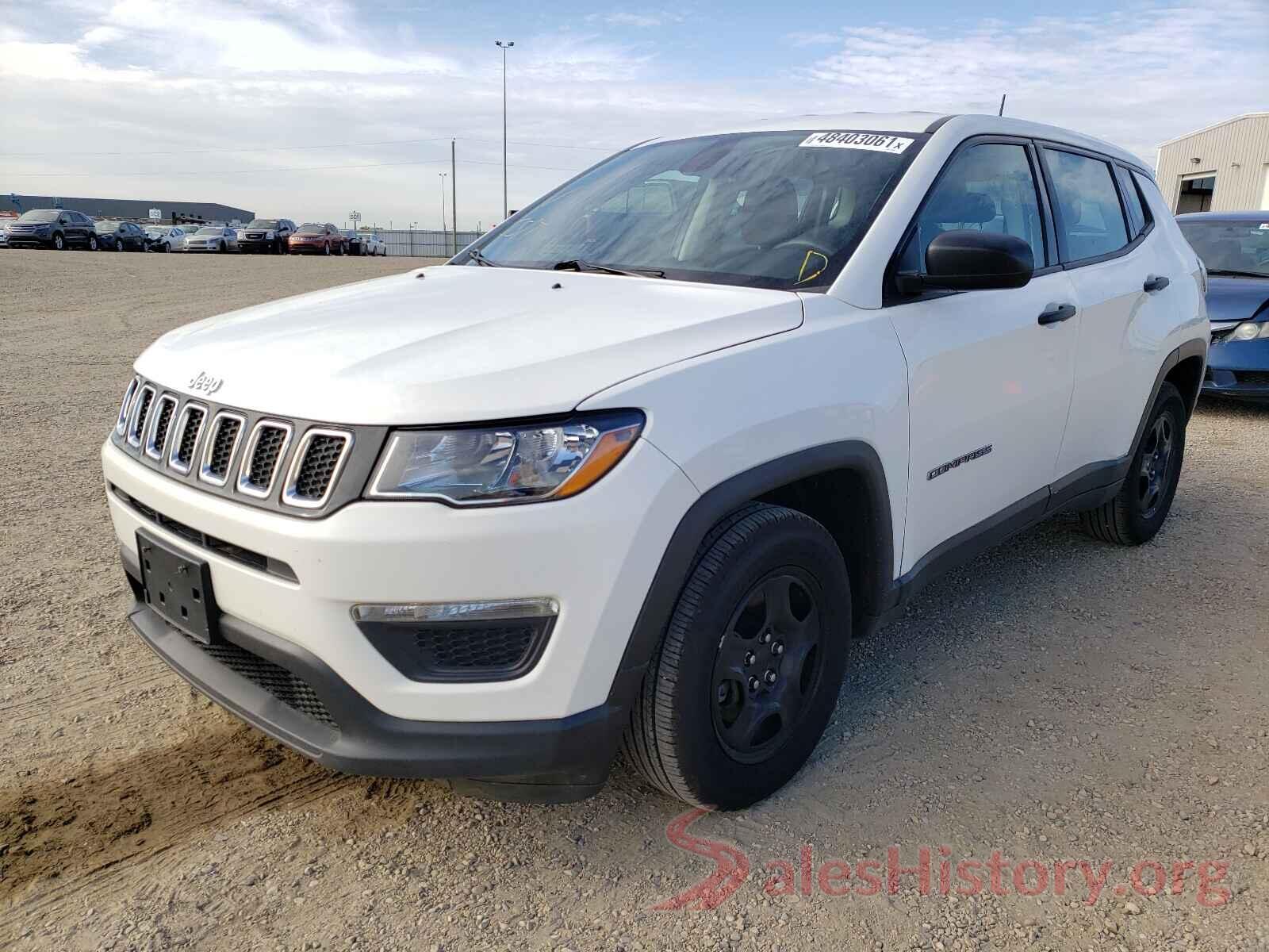 3C4NJCABXHT652546 2017 JEEP COMPASS