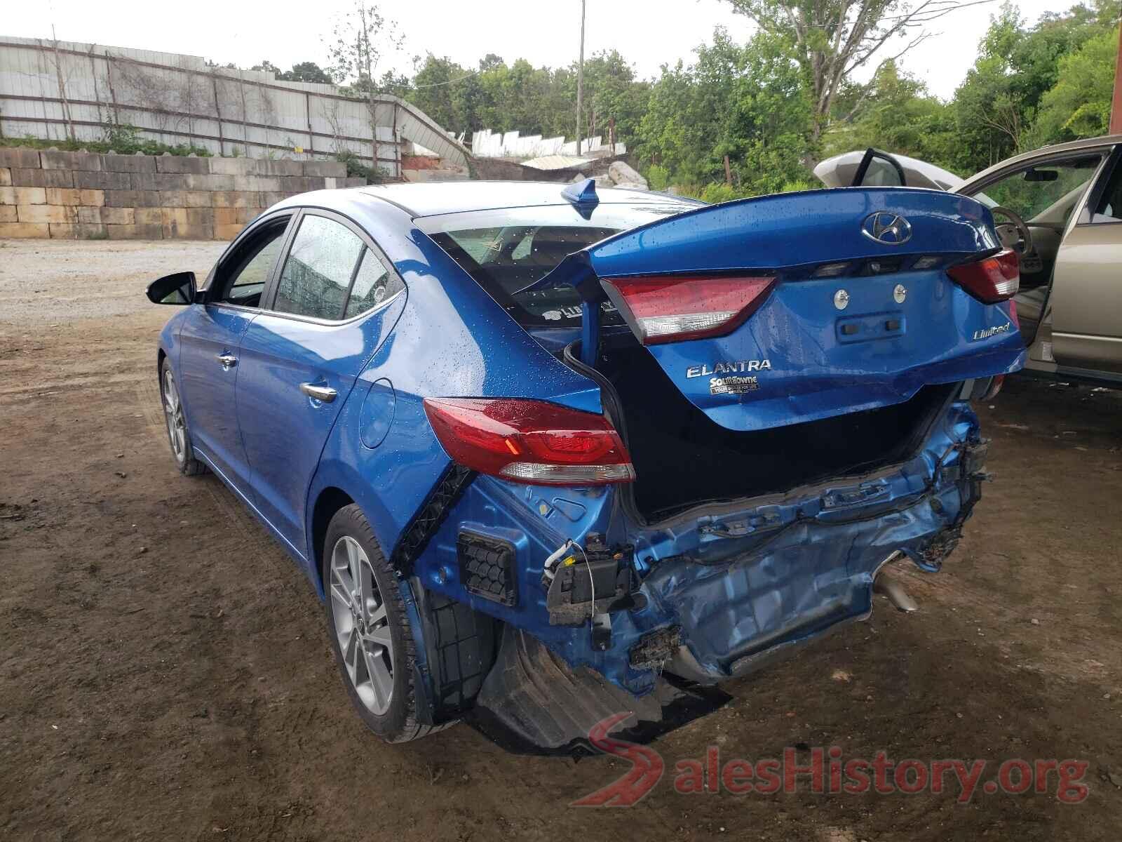 KMHD84LF4HU263822 2017 HYUNDAI ELANTRA