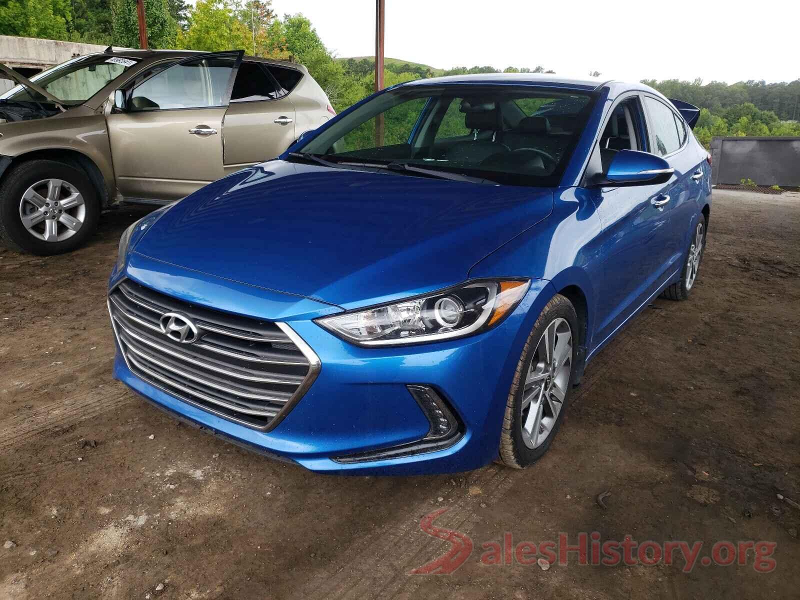 KMHD84LF4HU263822 2017 HYUNDAI ELANTRA