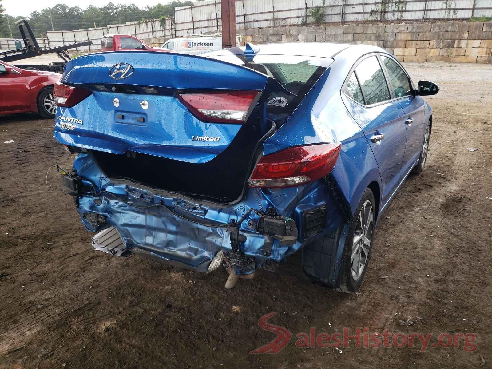 KMHD84LF4HU263822 2017 HYUNDAI ELANTRA