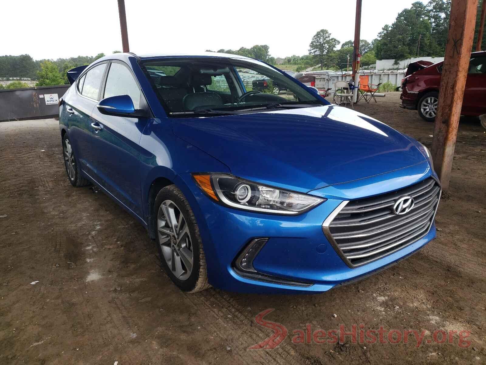 KMHD84LF4HU263822 2017 HYUNDAI ELANTRA