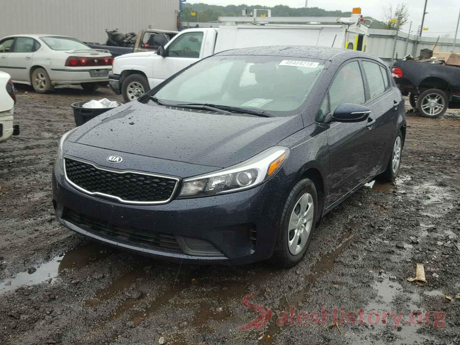 KNAFK5A88H5708837 2017 KIA FORTE