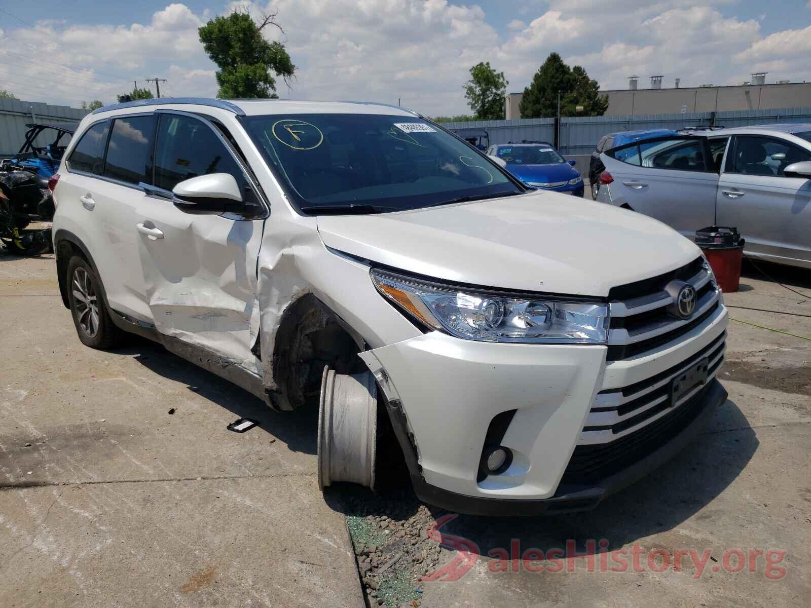 5TDJZRFH2KS591332 2019 TOYOTA HIGHLANDER