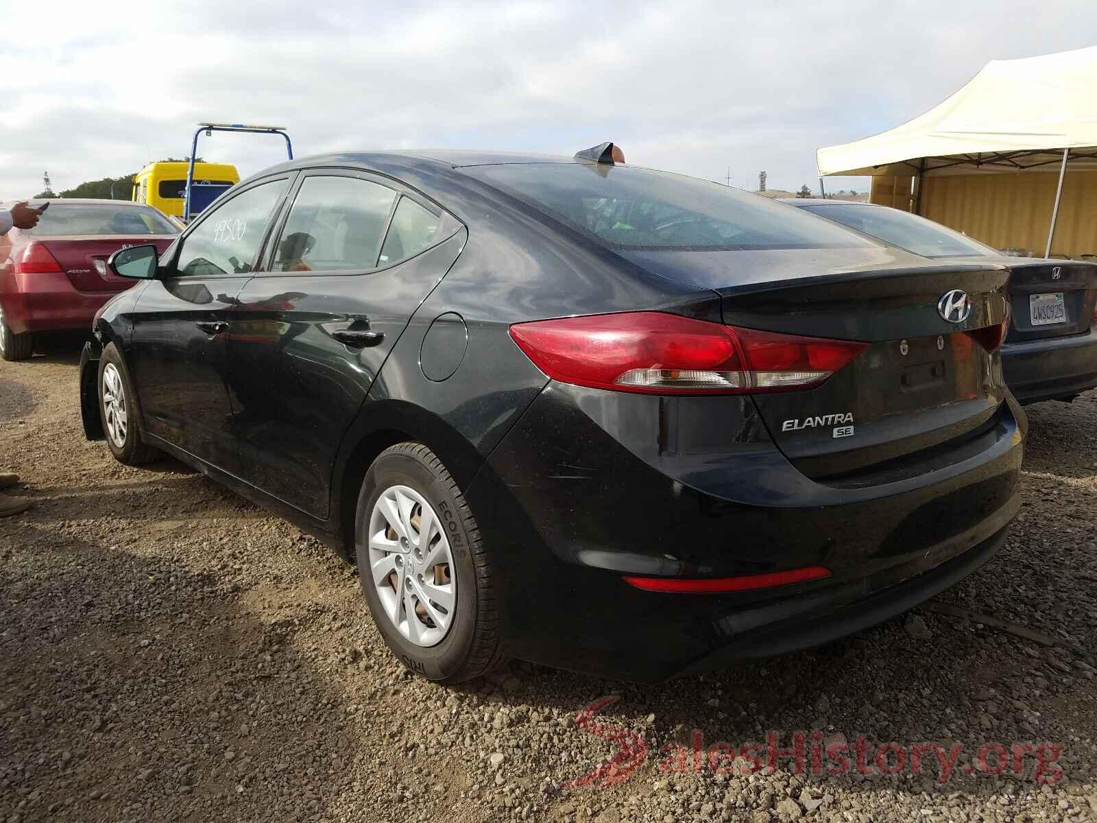 5NPD74LF5HH152617 2017 HYUNDAI ELANTRA