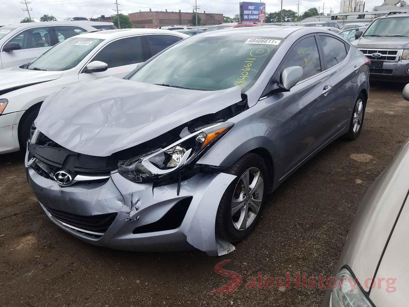 5NPDH4AE0GH727096 2016 HYUNDAI ELANTRA