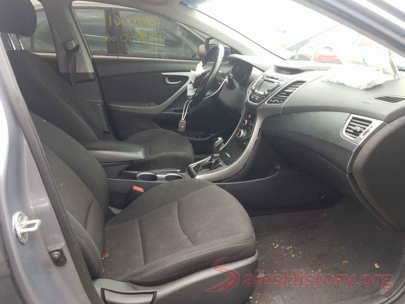 5NPDH4AE0GH727096 2016 HYUNDAI ELANTRA