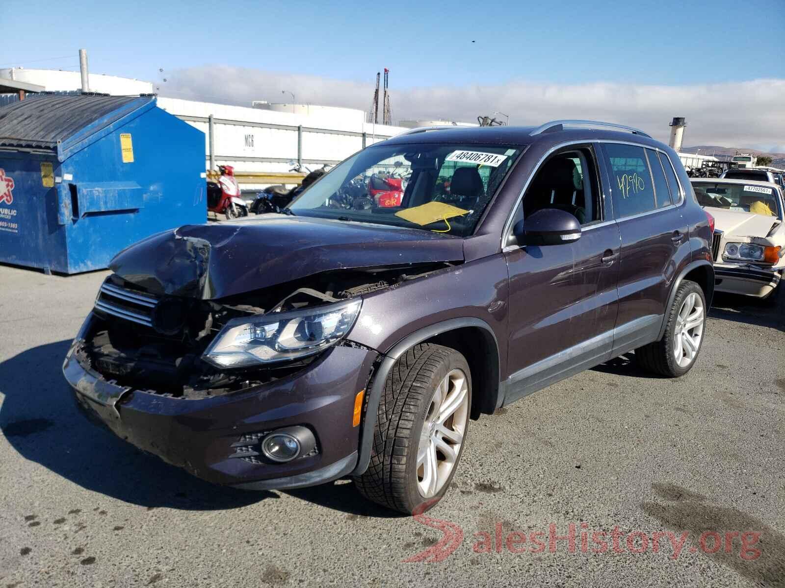 WVGAV7AX3GW606373 2016 VOLKSWAGEN TIGUAN