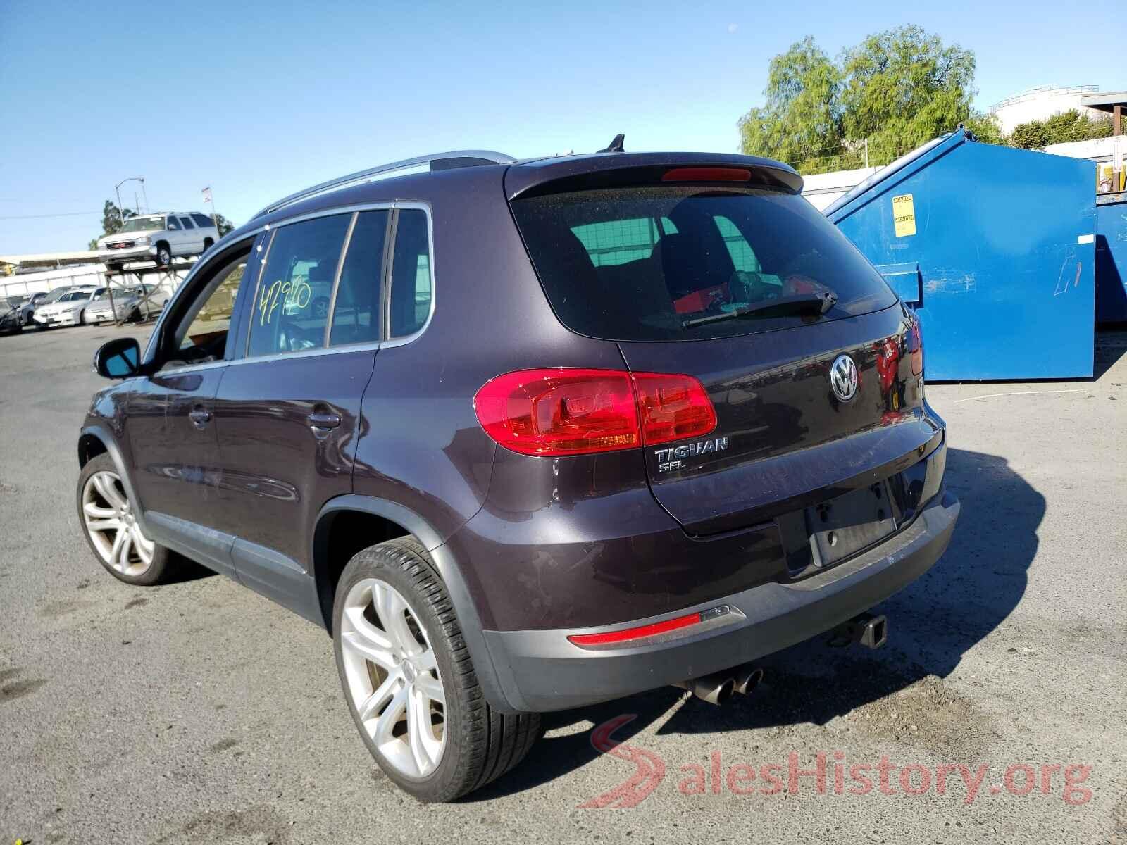 WVGAV7AX3GW606373 2016 VOLKSWAGEN TIGUAN