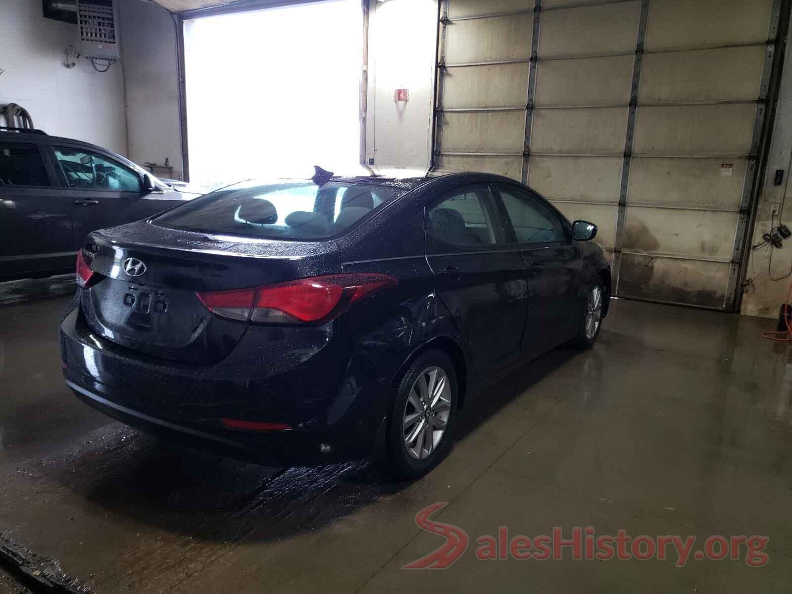 5NPDH4AEXGH661270 2016 HYUNDAI ELANTRA