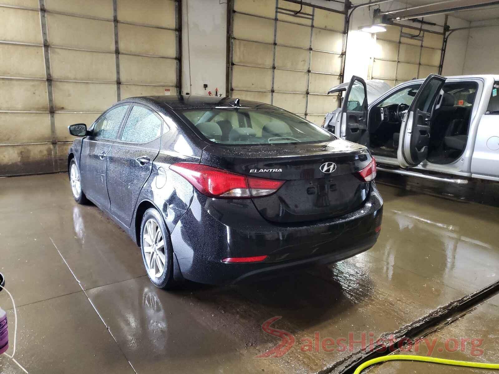 5NPDH4AEXGH661270 2016 HYUNDAI ELANTRA