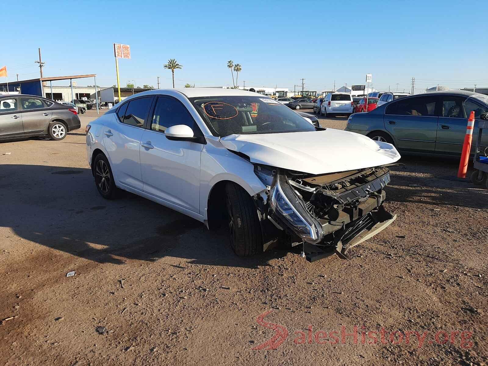 3N1AB8CV7LY269744 2020 NISSAN SENTRA